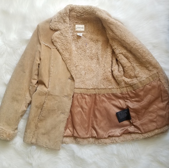 š¤SALE: price dropš¤ Vintage Sherpa Lined Coat - Picture 2 of 7